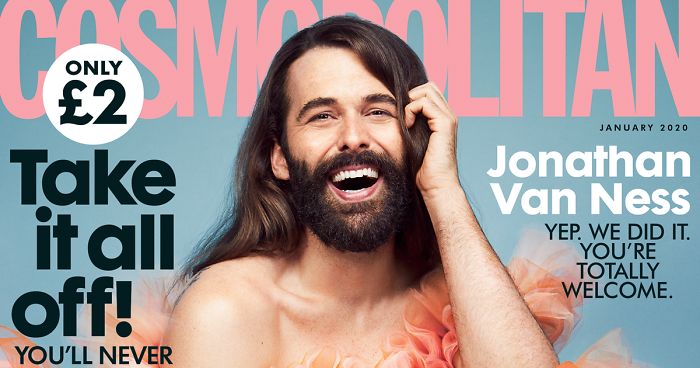 Cosmopolitan UK Features The First Non-Female Model On Their Cover In 35 Years