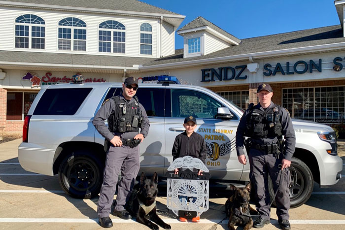 This 10 Y.O. Noticed Police K-9 Unit Without A Protective Vest, Raises 95k Dollars To Buy Them
