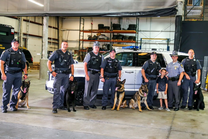 This 10 Y.O. Noticed Police K-9 Unit Without A Protective Vest, Raises 95k Dollars To Buy Them