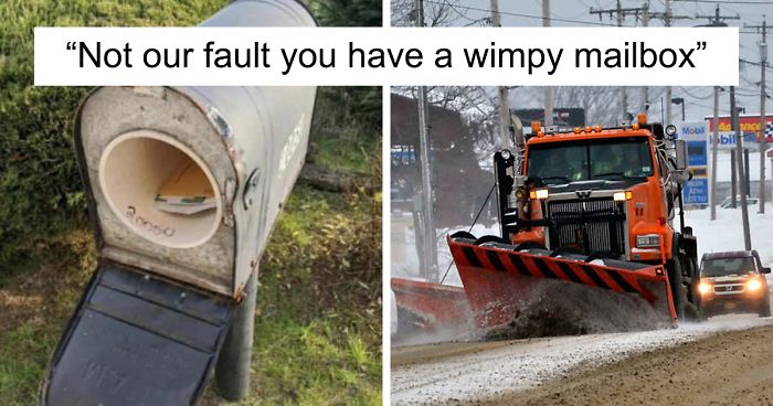 Guy Gets His Mailbox Ruined By A Snow Plow Every Snowfall, Gets Perfect Revenge