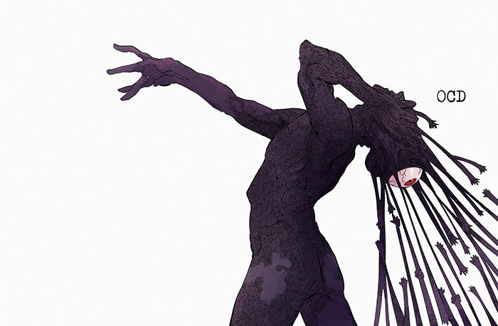 Mental-Illnesses-Monsters-Silvi-Illustrations