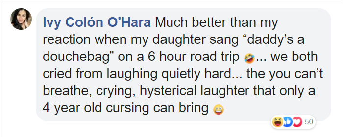 Kristen Bell Can't Contain Herself While Her Husband Explains To Their Daughter What 'The Middle Finger' Means