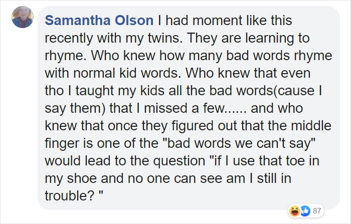 Kristen Bell Can't Contain Herself While Her Husband Explains To Their Daughter What 'The Middle Finger' Means