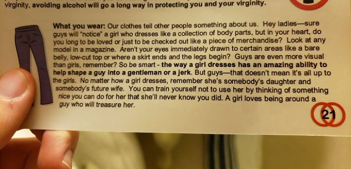 People Are Ridiculing Sex Ed In The USA After One Person Shares How He Had To Sign A Virginity Card That Was Also A Pizza Coupon