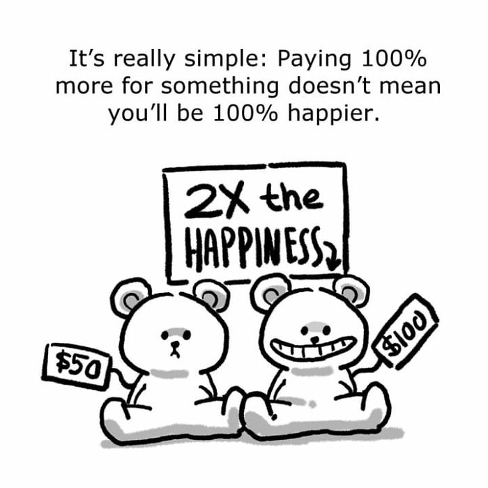 Artist Illustrates How Downsizing Can Lead To A Happier Life, And His Comic Goes Viral