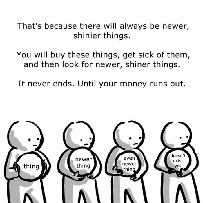 Artist Illustrates How Downsizing Can Lead To A Happier Life, And His Comic Goes Viral