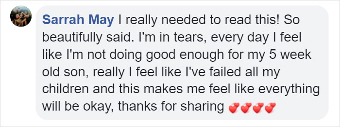 Woman Writes An Open Letter, Explains How '4 Words' Changed Her Attitude Towards Motherhood Woman Writes An Open Letter, Explains How '4 Words' Changed Her Attitude Towards Motherhood