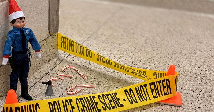 NYPD Posts The Adventures Of Their ‘Law & Order’-Themed Elf On The Shelf