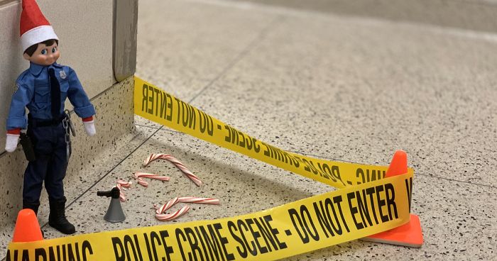 NYPD Posts The Adventures Of Their ‘Law & Order’-Themed Elf On The Shelf