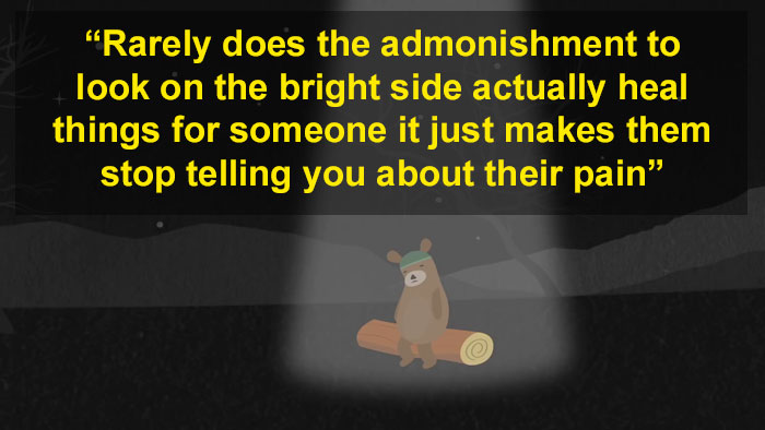 Psychotherapist Explains Why We Should Let Our Grieving Friends Be In Pain Instead Of Trying To Cheer Them Up Psychotherapist Explains Why We Should Let Our Grieving Friends Be In Pain Instead Of Trying To Cheer Them Up
