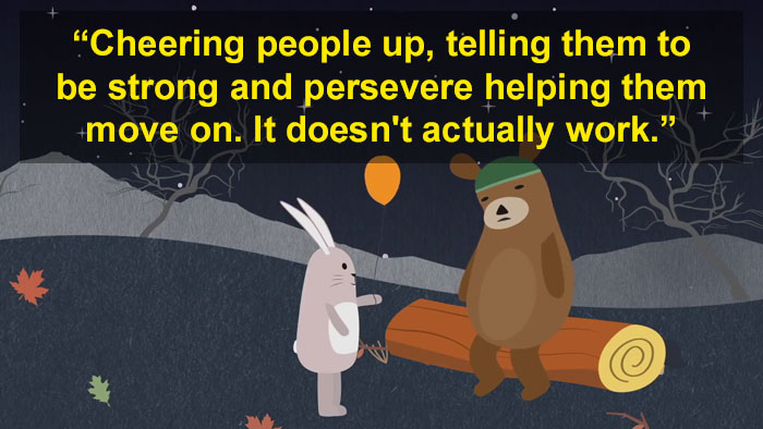 Psychotherapist Explains Why We Should Let Our Grieving Friends Be In Pain Instead Of Trying To Cheer Them Up Psychotherapist Explains Why We Should Let Our Grieving Friends Be In Pain Instead Of Trying To Cheer Them Up