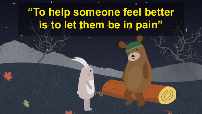 Psychotherapist Explains Why We Should Let Our Grieving Friends Be In Pain Instead Of Trying To Cheer Them Up Psychotherapist Explains Why We Should Let Our Grieving Friends Be In Pain Instead Of Trying To Cheer Them Up