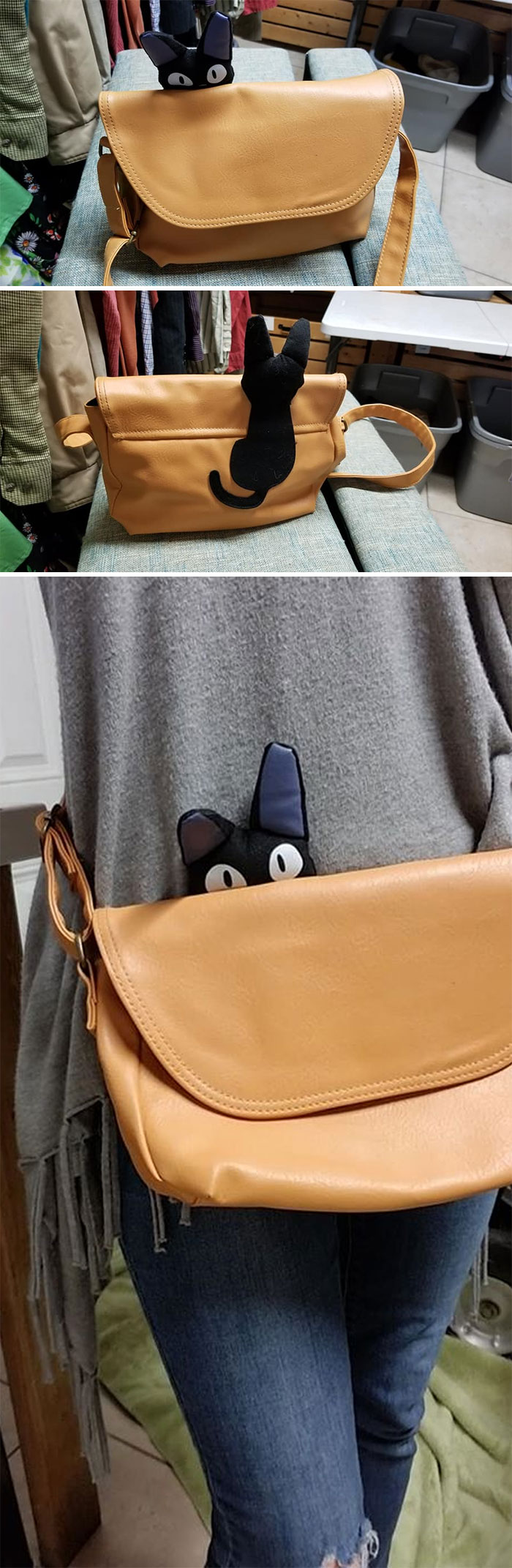 My New Cat Smuggling Handbag