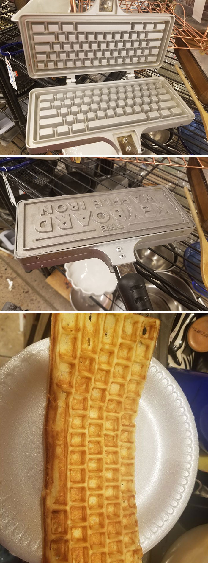 Found This Today Half Off At Goodwill Brought Home Made Waffles