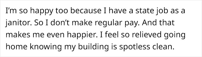 People Who Actually Like Their Jobs Are Asked What They Do, A Janitor Responds With A Surprisingly Wholesome Story People Who Actually Like Their Jobs Are Asked What They Do, A Janitor Responds With A Surprisingly Wholesome Story