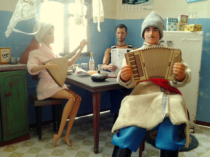 Photographer Captured What It Would Look Like If Barbie And Ken Lived In Soviet Russia