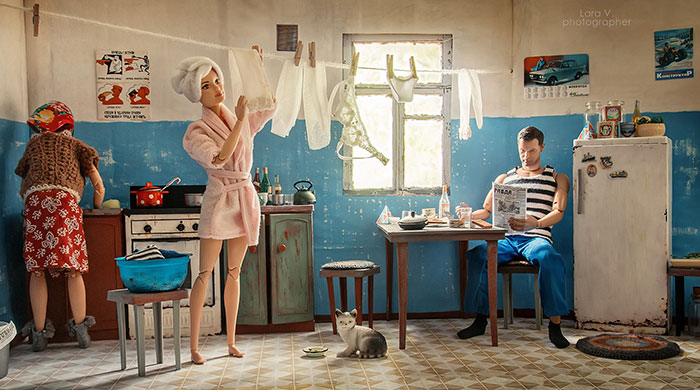 Photographer Captured What It Would Look Like If Barbie And Ken Lived In Soviet Russia Photographer Captured What It Would Look Like If Barbie And Ken Lived In Soviet Russia
