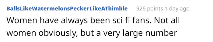 Person Destroys The 'Women Didn't Grow Up On Star Wars The Way Men Did' Myth With A Badass Real Life Example Person Destroys The 'Women Didn't Grow Up On Star Wars The Way Men Did' Myth With A Badass Real Life Example