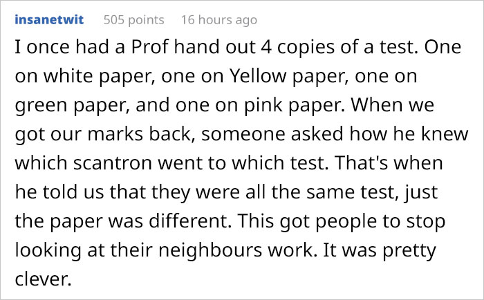 Professor Adds A Fake Question In His Exam To Catch Cheaters & Catches 14 Students Red Handed