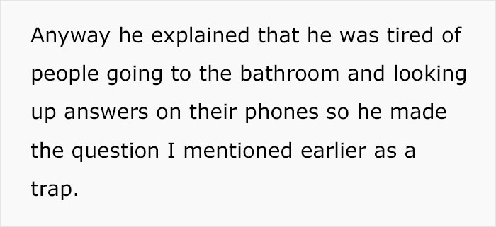 Professor Adds A Fake Question In His Exam To Catch Cheaters & Catches 14 Students Red Handed