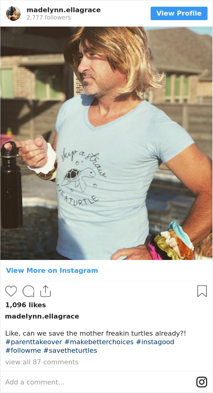 Dad Punishes Teen Daughter By Taking Over Her Social Media For 2 Weeks, His Posts Receive More Likes Than Hers Dad Punishes Teen Daughter By Taking Over Her Social Media For 2 Weeks, His Posts Receive More Likes Than Hers