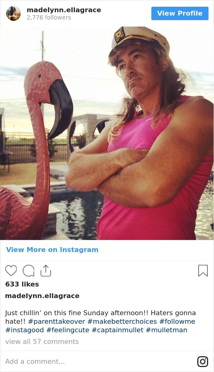 Dad Punishes Teen Daughter By Taking Over Her Social Media For 2 Weeks, His Posts Receive More Likes Than Hers Dad Punishes Teen Daughter By Taking Over Her Social Media For 2 Weeks, His Posts Receive More Likes Than Hers