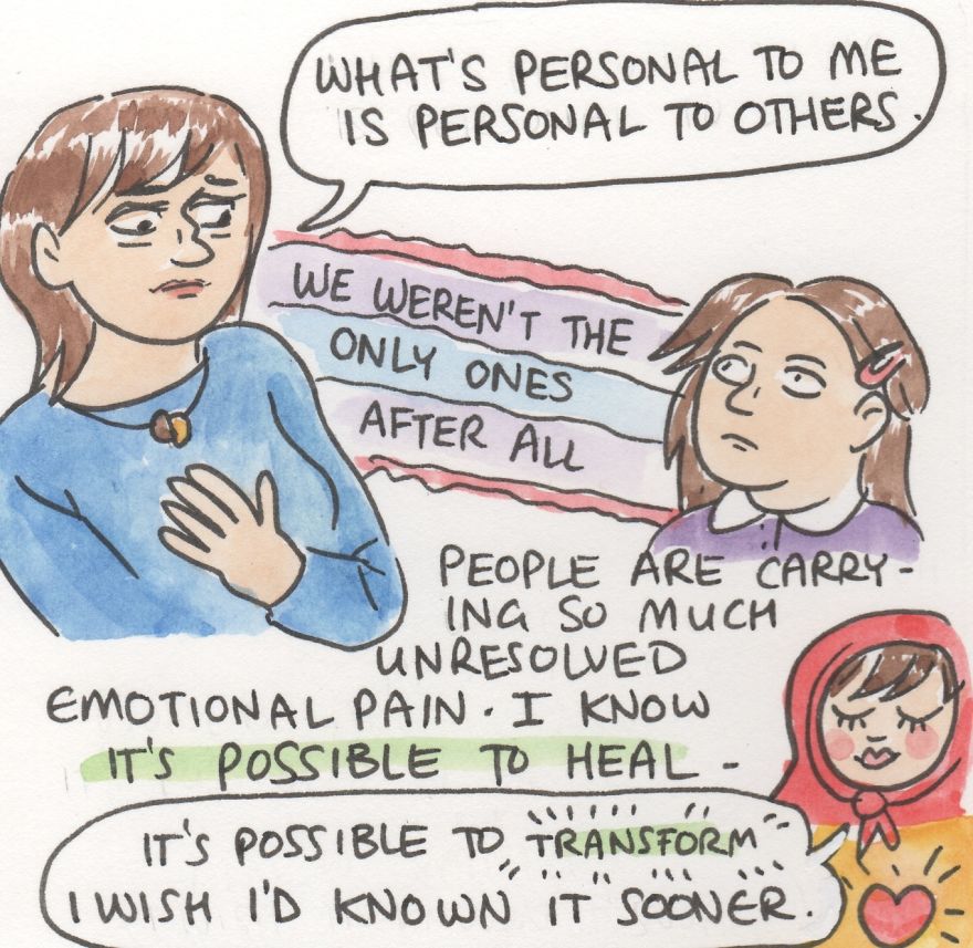 I Illustrate My Therapy Process To Show People It Can Get Better (10 Pics)