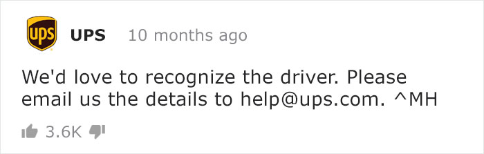 A Security Cam Captures This UPS Delivery Guy Being A Hero And Doing His Best To Deliver What He Has To