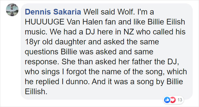 Billie Eilish Gets Backlash For Not Knowing Who Van Halen Are, Then Wolfgang Van Halen Comes To Her Defense