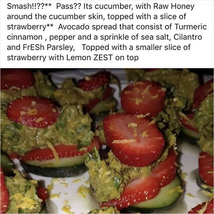 Bae’s Coming Up With New Recipes And Wants Me To Ask If Y’all Would Smash Or Pass...