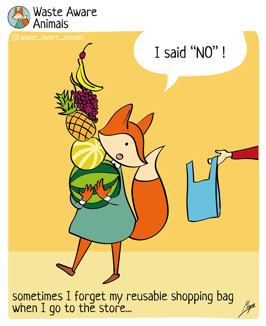 I Create A Comics To Share My Funny Struggle With Zero Waste Living