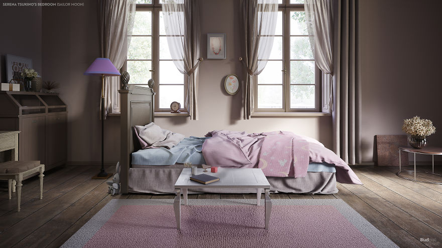 Interior Designers Show How 6 Iconic Cartoon Characters' Bedrooms Would Look In Real Life Interior Designers Show How 6 Iconic Cartoon Characters' Bedrooms Would Look In Real Life