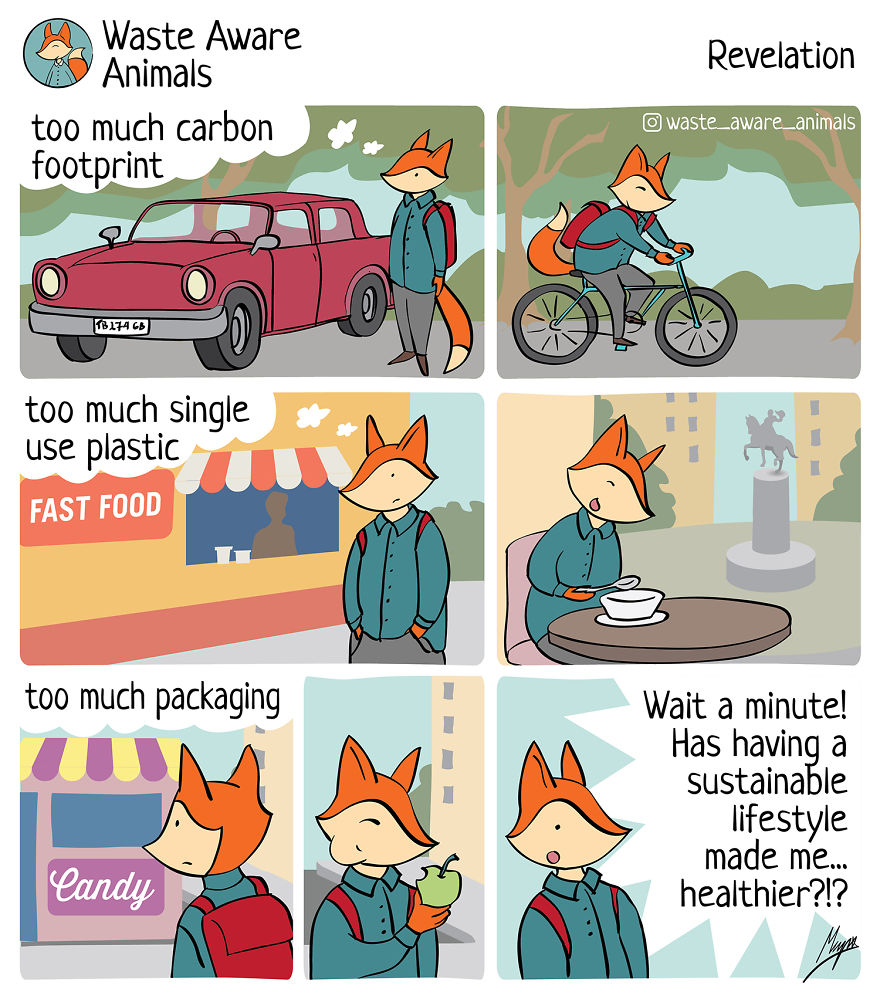 I Create A Comics To Share My Funny Struggle With Zero Waste Living