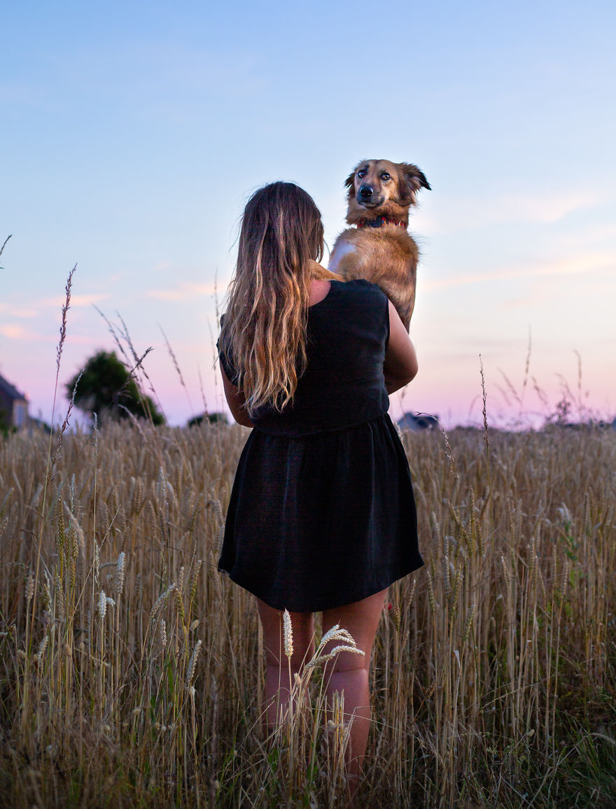 Sunset And Only I Am Watching