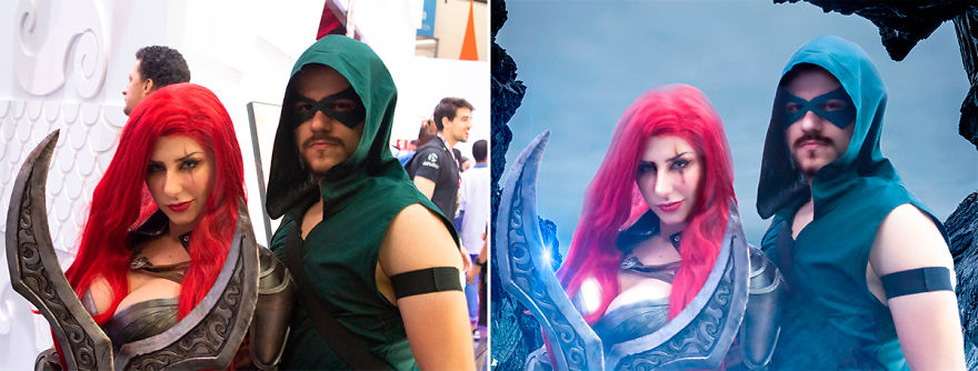 Katarina And Green Arrow