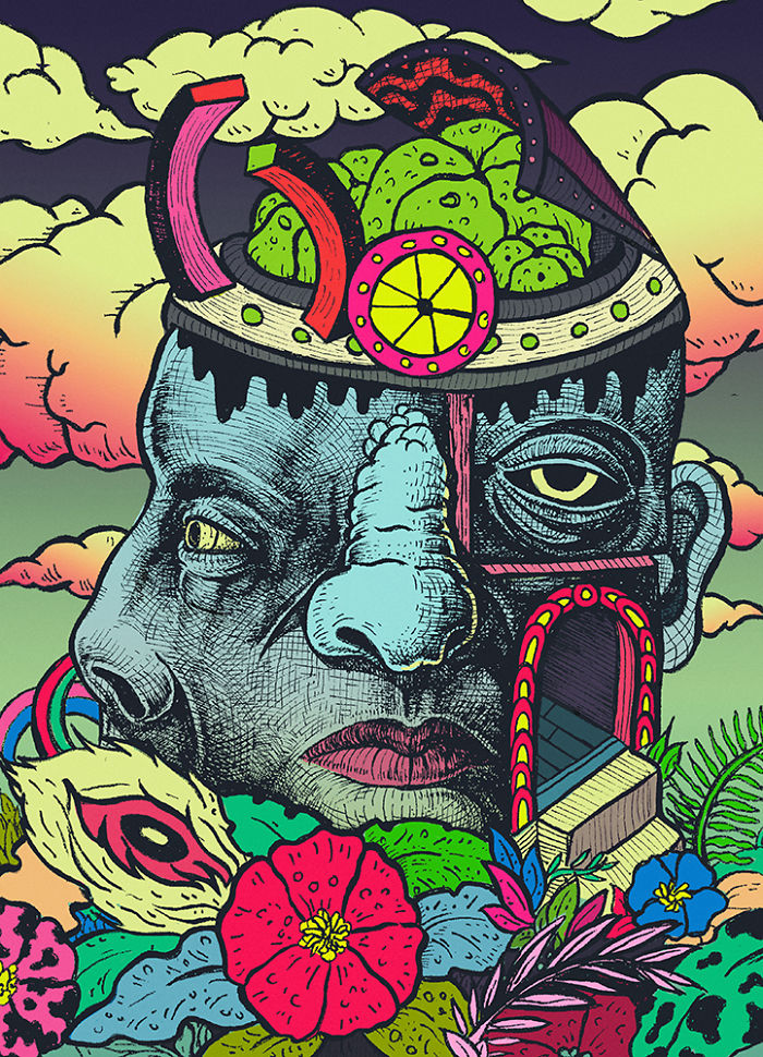 I Create Surrealistic Landscapes And Weird Portraits