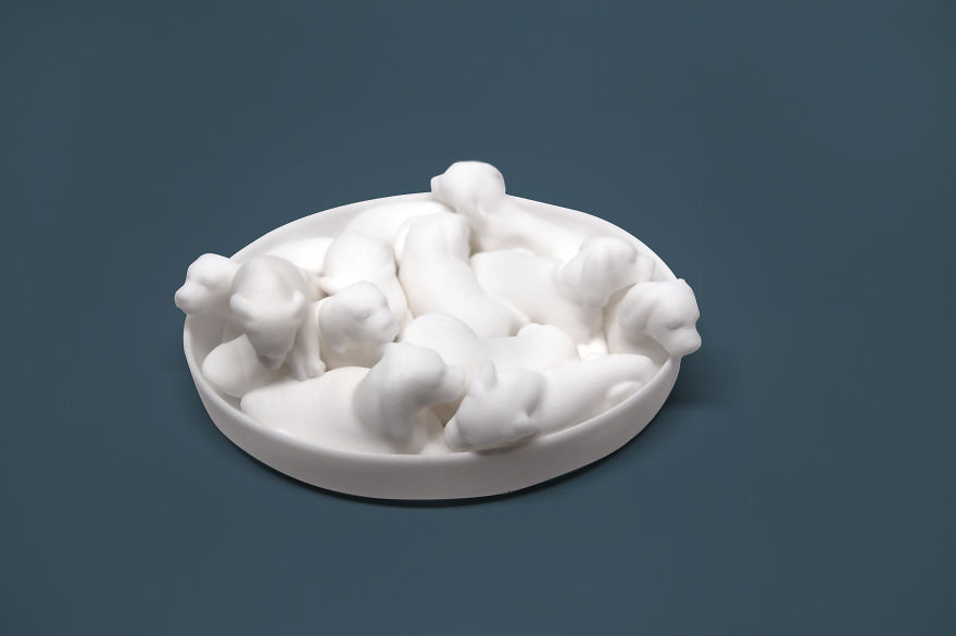 Snuggle Puzzle: I Made A 3D Puzzle Of Snuggling Puppies Snuggle Puzzle: I Made A 3D Puzzle Of Snuggling Puppies