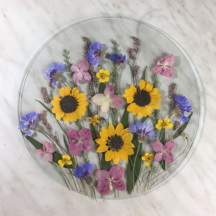 About Two Years Ago, I Picked Up A New Hobby Of Making Flower Herbariums And Here Are My Recent Works