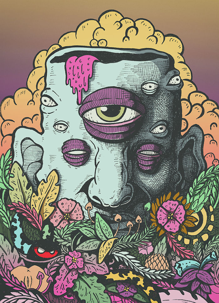 I Create Surrealistic Landscapes And Weird Portraits