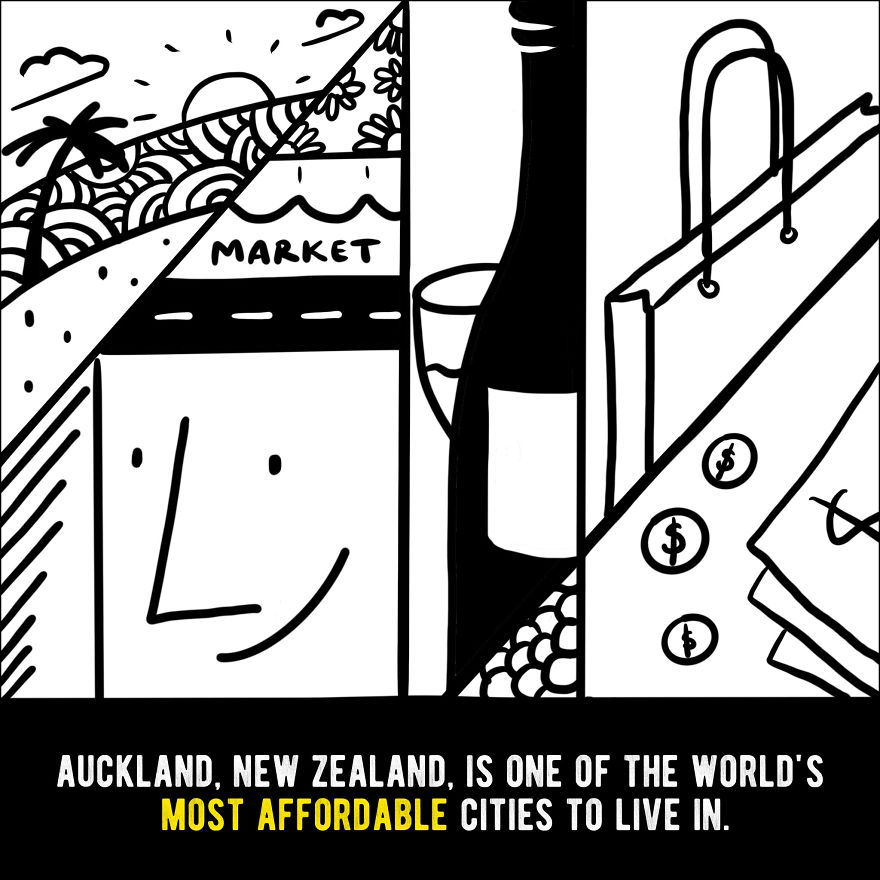 We Illustrated 20 Interesting Facts About New Zealand That You Probably Didn't Know