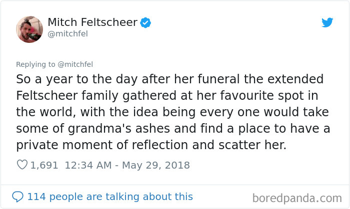 This Guy’s Grandmother’s Ashes Got Scattered By Jetskis And It’s As Bad As It Sounds This Guy’s Grandmother’s Ashes Got Scattered By Jetskis And It’s As Bad As It Sounds