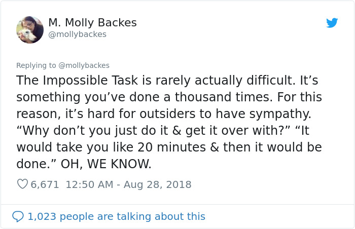 Woman Explains A Lesser Known Symptom Of Depression And People Are Thanking Her Woman Explains A Lesser Known Symptom Of Depression And People Are Thanking Her