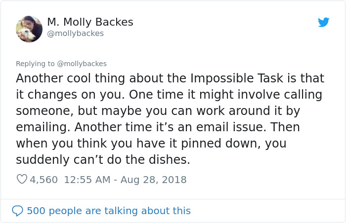 Woman Explains A Lesser Known Symptom Of Depression And People Are Thanking Her Woman Explains A Lesser Known Symptom Of Depression And People Are Thanking Her