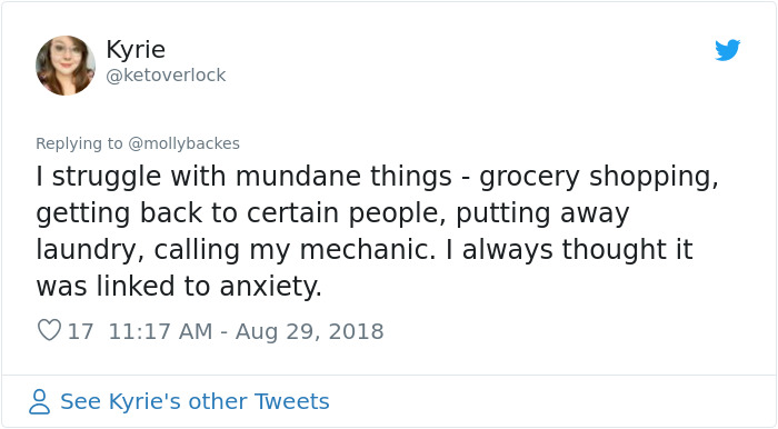 Woman Explains A Lesser Known Symptom Of Depression And People Are Thanking Her Woman Explains A Lesser Known Symptom Of Depression And People Are Thanking Her