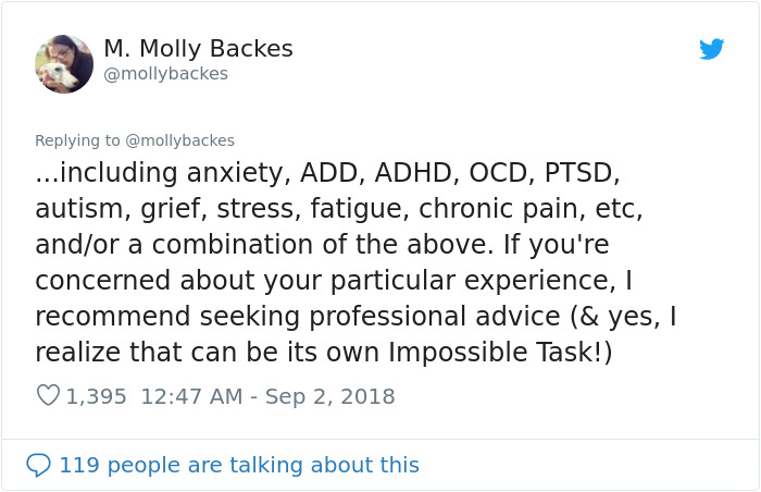 Woman Explains A Lesser Known Symptom Of Depression And People Are Thanking Her Woman Explains A Lesser Known Symptom Of Depression And People Are Thanking Her