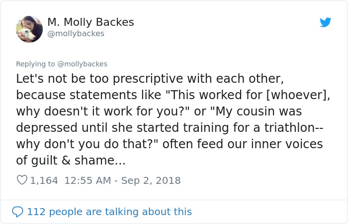 Woman Explains A Lesser Known Symptom Of Depression And People Are Thanking Her Woman Explains A Lesser Known Symptom Of Depression And People Are Thanking Her