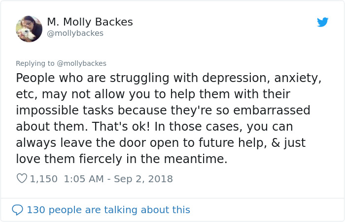 Woman Explains A Lesser Known Symptom Of Depression And People Are Thanking Her Woman Explains A Lesser Known Symptom Of Depression And People Are Thanking Her