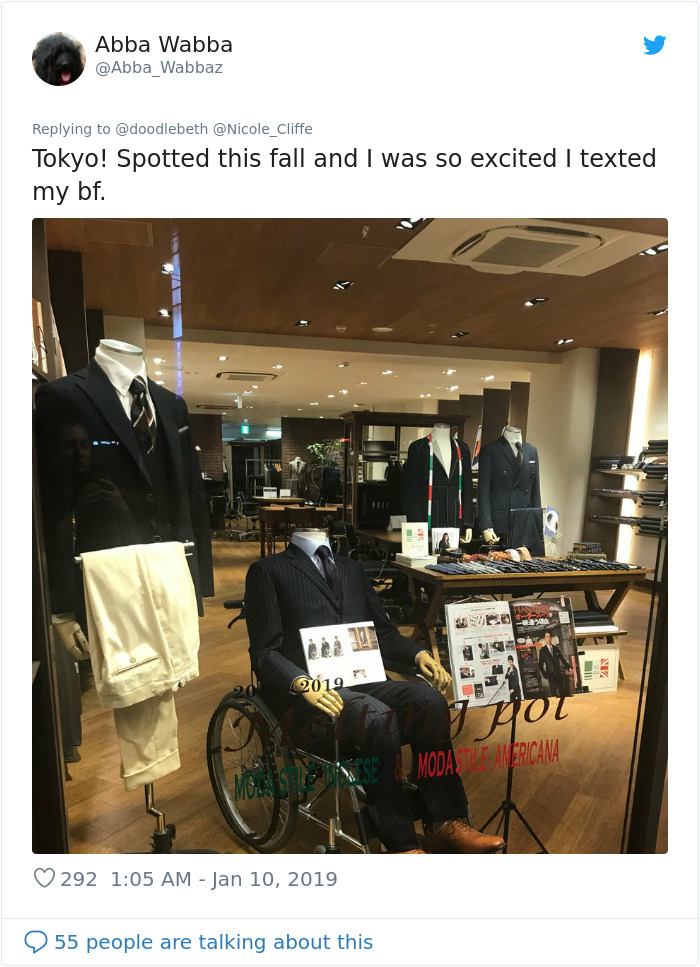 Bridal Shop Goes Viral For Putting Up A Wheelchair-Bound Mannequin Bridal Shop Goes Viral For Putting Up A Wheelchair-Bound Mannequin