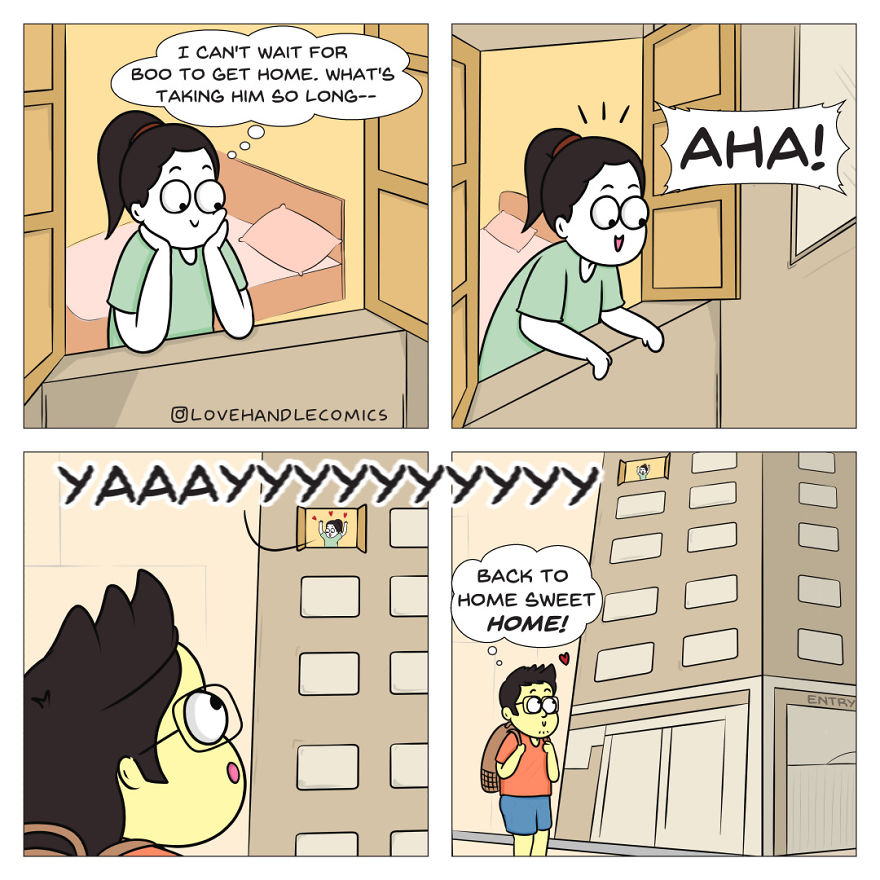 20 Comics Illustrating The Daily Moments From Our Relationship