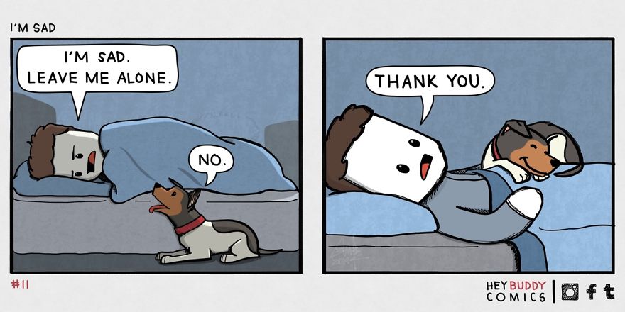 24 Comics About My Relationship With My Dog - The Good, The Bad, And The Oh So Sad